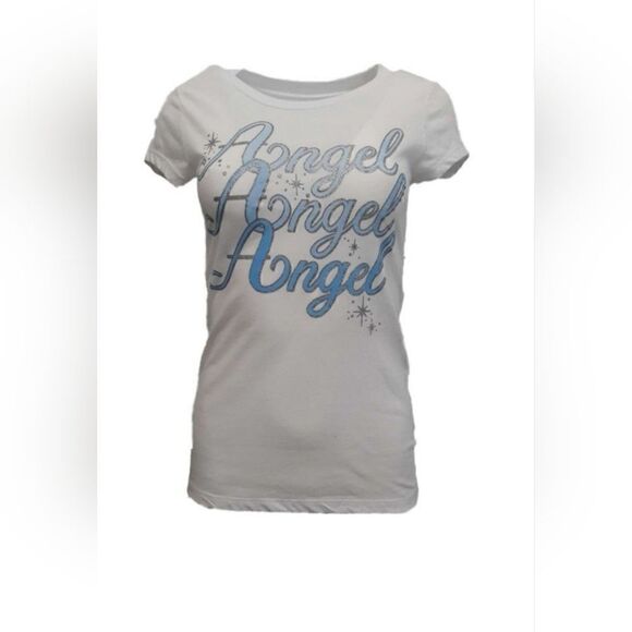 NWT Women's Angel T-Shirt + Headband Combo - Picture 1 of 4